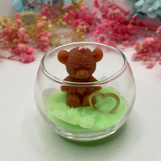 Kerze Teddybär